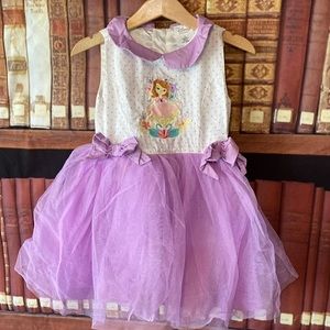 Disney‎ Store Sofia the First purple tulle dress